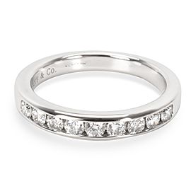 Tiffany & Co. Channel Set Diamond Wedding Band in Platinum (0.24 CTW)