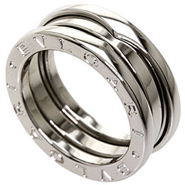 BVLGARI 18K white Gold B.zero1 Ring US 4.75 QJLXG-1345