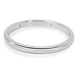 Tiffany & Co. Classic Lucida Wedding Band in Platinum 2mm