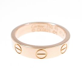 Cartier 18K Pink Gold Mini Love Ring LXGYMK-315