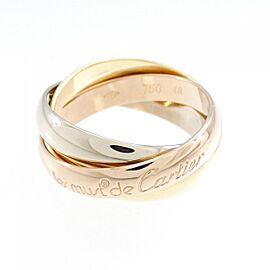 Cartier Tri-Color Gold Trinity US 5 Ring E0776