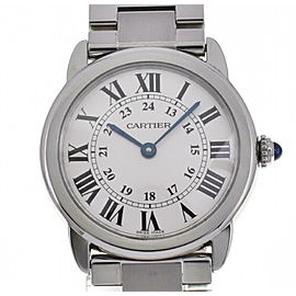 CARTIER Ronde Solo SM 3601 stainless steel Quartz Ladies Watch