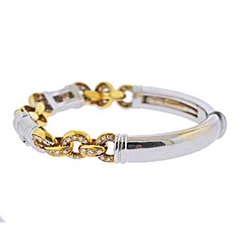 Diamond Gold Link Bracelet