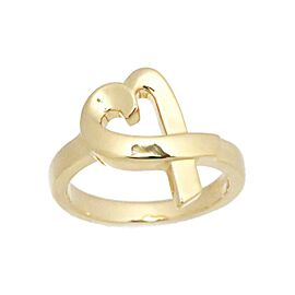 Tiffany Co.18K Yellow Gold Loving Heart