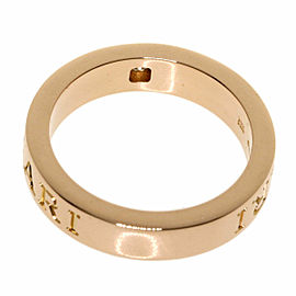 BVLGARI 18k Pink Gold Double logo Ring LXGQJ-539