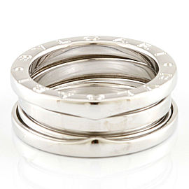 BVLGARI 18K white Gold Ring US 6.25, EU 52 LXKG-290