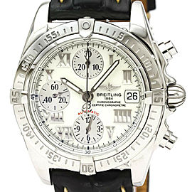 BREITLING Chrono Cockpit Steel Automatic Watch LXGoodsLE-516