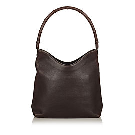 Gucci Bamboo Leather Handbag