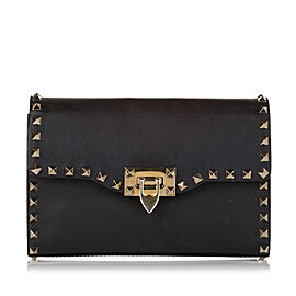 Valentino Rockstud Leather Crossbody Bag