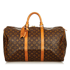 Louis Vuitton Monogram Keepall 50