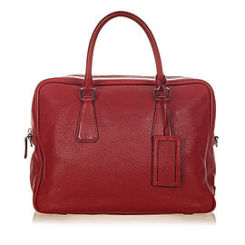 Prada Vitello Daino Business Bag