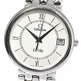 OMEGA De Ville Prestige Stainless Steel/SS Quartz Watch Skyclr-1121