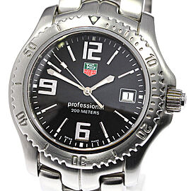 TAG HEUER Link Stainless Steel/SS Quartz Watch Skyclr