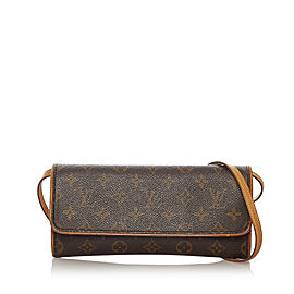 Louis Vuitton Monogram Pochette Twin GM Crossbody