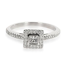 Tiffany & Co. Grace Princess Diamond Ring in Platinum 0.27 CTW