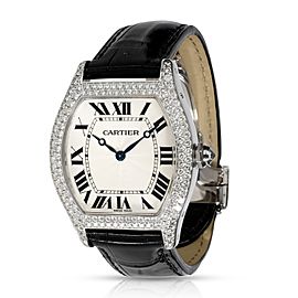 Cartier Tortue WA503851 Unisex Watch in 18kt White Gold