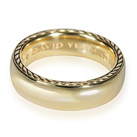 David Yurman Streamline Men's Ring in 18K Yellow Gold