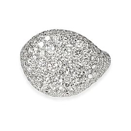 David Yurman Pave Diamond Pinky Ring in 18K White Gold 2.65 CTW