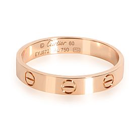 Cartier Love Wedding Band in 18K Pink Gold