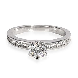 Tiffany & Co. Diamond Engagement Ring in Platinum 0.75 CTW