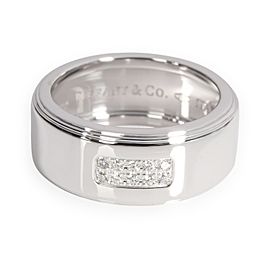 Tiffany & Co. Century Diamond Band in 18K White Gold G-H VS2 0.10 CTW