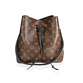 Louis Vuitton Monogram Canvas & Black Néonoé