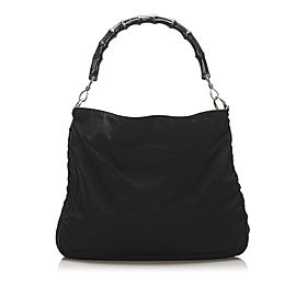 Bamboo Nylon Satchel