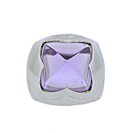 Bulgari Pyramide Amethyst Gold Ring