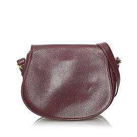 Cartier Must de Cartier Leather Shoulder Bag