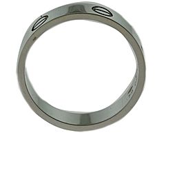 Cartier Love 18K White Gold Wedding Ring Size 10