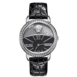 New Versace Krios 93Q99BD008 S009 Floating Spheres Steel 38MM Quartz Watch