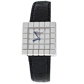 Ladies Chopard Ice Cube by De Grisogono 127407 Quartz 18K White Gold Watch