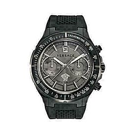 New Mens Versace DV One 26CCS7D455 S009 Steel PVD Chrono 45MM Automatic Watch