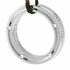 New Damiani Model: 20008581 18K White Gold Diamond Brad Pitt $1,968 Ring