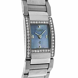 Ladies' Charriol Megeve MVGED MOP Stainless Steel Diamond 19MM Quartz Watch