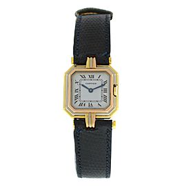 Ladies' Cartier Centure Paris Trinity Tri Color 18K Yellow Rose White Gold 22MM