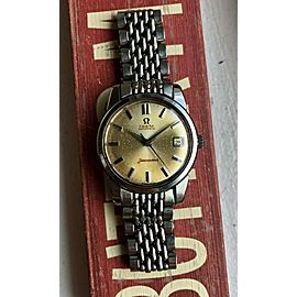 Vintage Omega Seamaster Automatic Patina Dial Steel Case w/ BOR Bracelet Watch