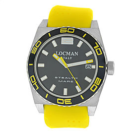 New Locman Stealth Mare Titanium Ref. 211 Men's Quartz 41MM Watch