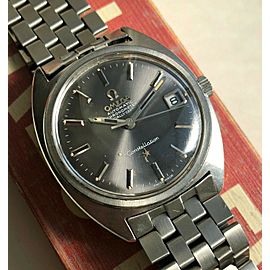 Vintage Omega Constellation Automatic Grey Dial w/ Original Bracelet Watch