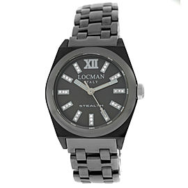 New Locman Stealth Diamond Titanium Ladies' Ref. 204 Quartz 33MM Watch