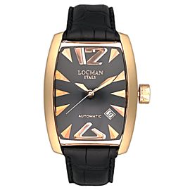 Locman Panorama REF. 152 18K Rose Gold ETA 2824-2 Men's Automatic Watch