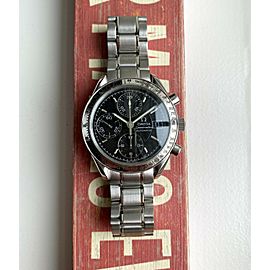 Omega Speedmaster Date Ref 3513.50 90s Automatic Chronograph Black Dial Watch