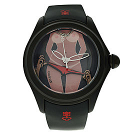 Corum Bubble L082/03670 Erotic PVD Limited Ed. 47MM Watch