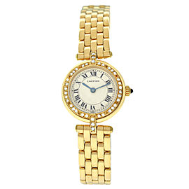 Cartier Panthere Vendome 18K Yellow Gold Diamonds Quartz 23MM Watch