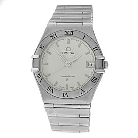 Omega Constellation Men's Unisex Steel Date 34MM Quartz Watch