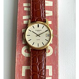 Patek Philippe 18K Yellow Gold 90s Automatic Cream Dial “Majors” Watch