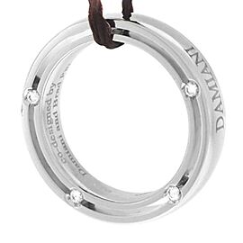 Damiani Model: 18K White Gold Diamond Brad Pitt $1,968 Pendant