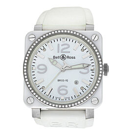 Bell & Ross BR White Ceramic Diamonds Automatic