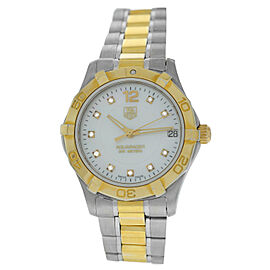 Tag Heuer Aquaracer WAF1320 Ladies Gold Diamond Steel Quartz