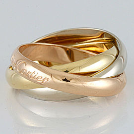 CARTIER18K Yellow , white ,Pink Gold Ring US6.75, EU54 LXKG-751